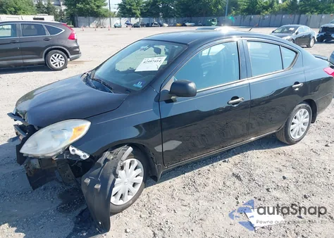 2013 Nissan Versa 1.6 S+ from USA, damaged, VIN 3N1CN7AP4DL885754